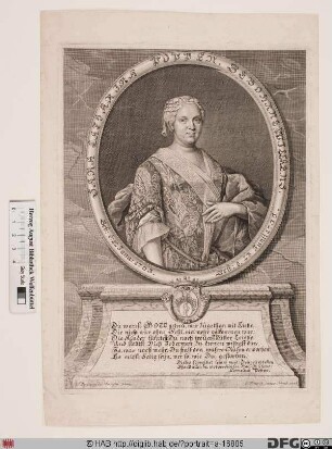 Bildnis Sarah Catharina Poppe, geb. Wilckens