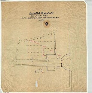 Lageplan Südwestkirchhof Eingang