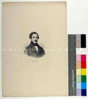 Porträt des italienischen Opernkomponisten Gaetano Donizetti