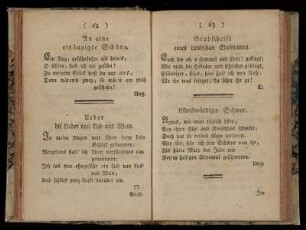 Grabschrift eines deutschen Edelmanns