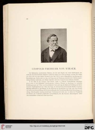Leopold Freiherr von Wieser