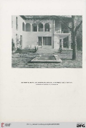 Ein Landhaus am Luganer See: Neubau von Architekt Prof. Fritz August Breuhaus