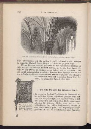 7. Die erste Blütezeit der bildenden Künste.