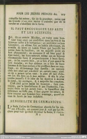 Sensibilité De Germanicus