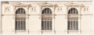 Gebäude für Industrie und Gewerbe: Variante der Fenster im Obergeschoss