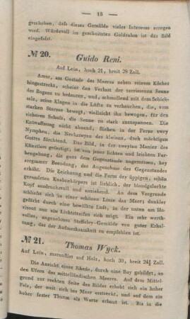 No. 21. Thomas Wyck.