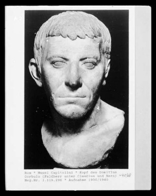 Kopf des Domitius Corbulo (Feldherr unter Claudius und Nero)