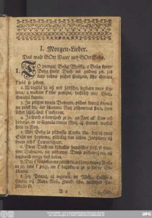 [Wohleingerichtetes Geistreiches Gesangbuch]