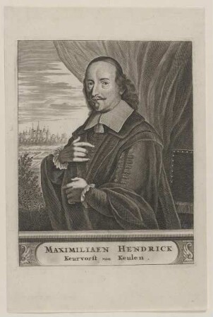 Bildnis des Maximiliaen Hendrick, Keurvorst van Keulen