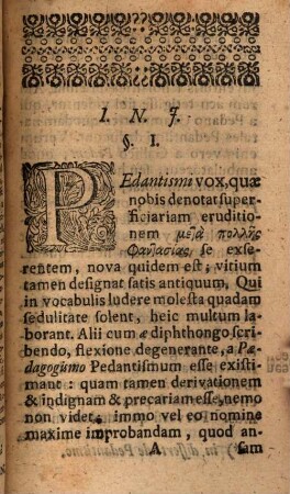 Exercitium acad. de malo pedantismi