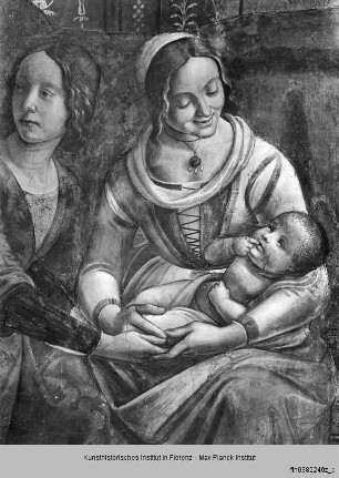 Fresken der Tornabuoni Kapelle : Marienszenen : Geburt Mariens