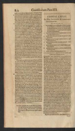 Consil. LXVIII.