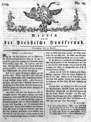 Nr. 29., 11. April 1809