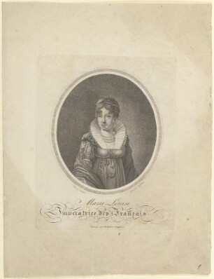 Bildnis der Marie Louise, Kaiserin von Frankreich