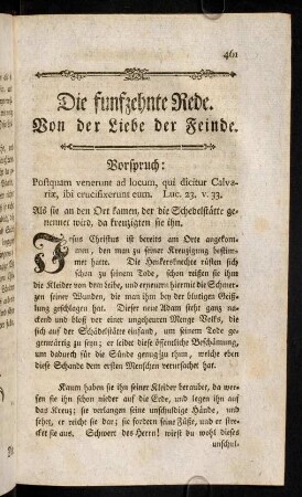 461-478, Die 15. Rede.