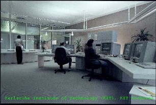 Schaltwarte des Tritiumlabors (TLK)