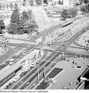 Dresden, Nachtaufnahme, Serie: "Baugebiet Stübelallee", Bau der 6-geschossigen Wohnhäuser