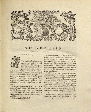 Hugonis Grotii Annotationes in Vetus Testamentum, 1