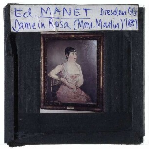 Manet, Dame in Rosa