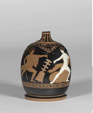 Attisch rotfigurige Bauchlekythos