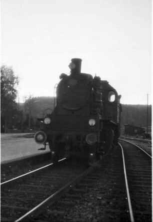 Stationskohlezug Lok 141, Gammertingen