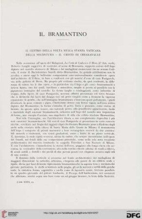 27: Il Bramantino : il centro della volta nella stanza vaticana della segnatura - il Cristo di Chiaravalle