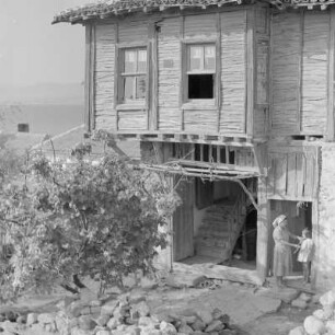 Wohnhaus in Nessebar am Schwarzen Meer, an der Bucht von Burgas