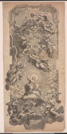 Gewölbedekoration, Triumph der Divina Providentia (Palazzo Barberini, Rom)