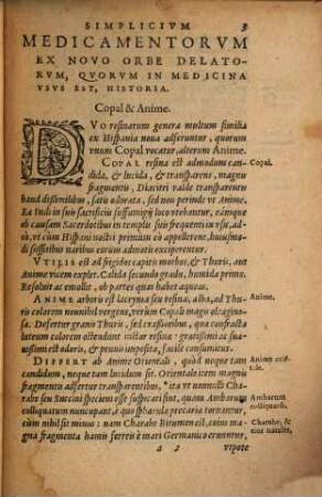 Simplicivm Medicamentorvm Ex Novo Orbe Delatorvm, Qvorvm In Medicina Vsvs Est, Historia
