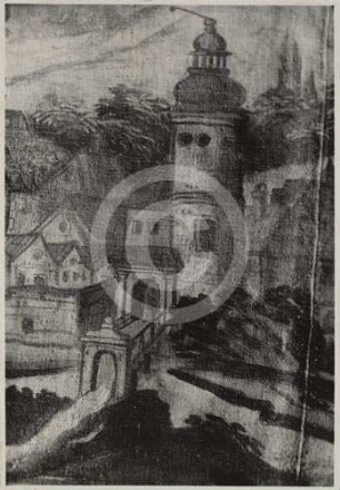 Ansicht des Glogauer Tors in Fraustadt