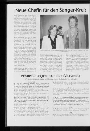 Veranstaltungen in und um Vierlanden