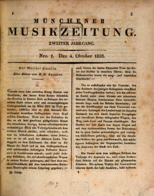 Münchener Musikzeitung. 2. 1828/29