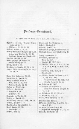 Personen-Verzeichnis