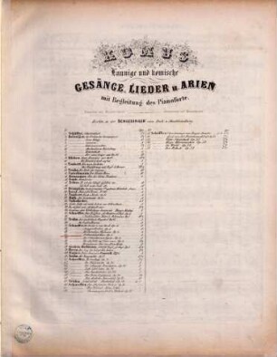 Polkaständchen : Polka mit Gesang ; Arrang. nach dem Männerquartett op. 14 ; op. 11 No. 5
