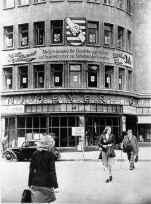 Volksentscheid in Sachsen zur Enteignung von Kriegsverbrechern
