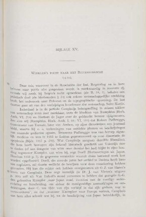 Bijlage XV. Winkler's tocht naar het Buitenzorgsche, 1690