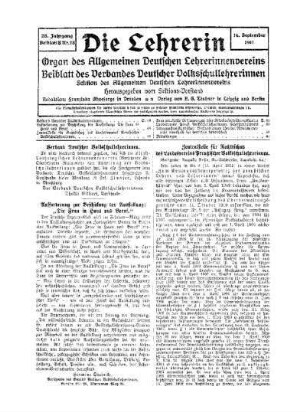 Verband Deutscher Volksschullehrerinnen