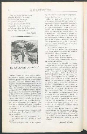 El idilio de la noche