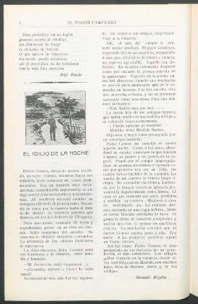 El idilio de la noche