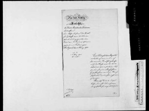 Kassenberichte (1900-1909)