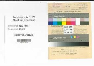 Entnazifizierung August Sommer , geb. 16.01.1892 (Polizist)
