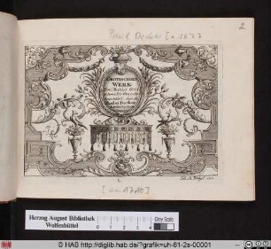 Groteschgen Werk, Titelblatt