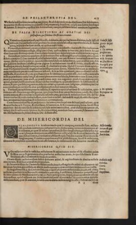De Misericordia Dei.