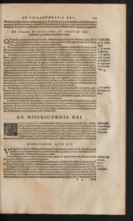 De Misericordia Dei.