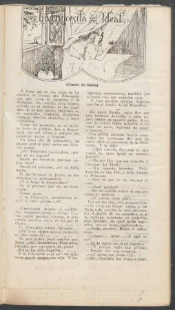 La Princesita del Ideal : (Cuento de gesta)