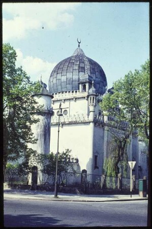Eckansicht der Wilmersdorfer Moschee