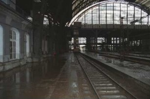 Dresden-Altstadt. Hauptbahnhof. Mittelhalle