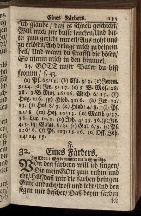 32. Eines Färbers. - 35. Eines Forstmeisters.