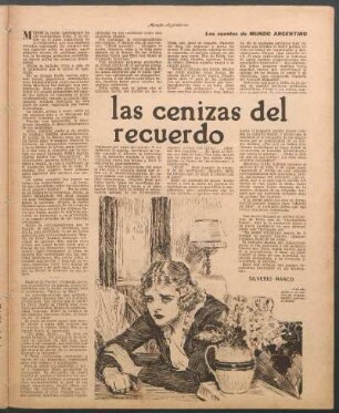 Las cenizas del recuerdo : Los cuentos de Mundo Argentino