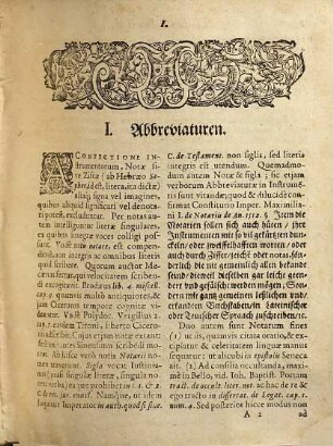 Thesaurus Practicus : Continens Explicationem Terminorum Atque Clausularum, in Aulis & Dicasteriis Romano-Germanici Imperii usitatarum : Ubi Quamplurima, Ad statum Reipublicae, Mores, Historiam, Linguamque Germanicam pertinentia, paßim interseruntur